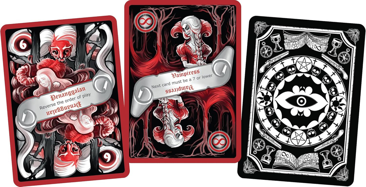 Cheatwell Games Ghost Hunter Vampires Card Game - Ghost Hunter Expandable Card Game Vampires, Designed For 2-6 players, ages 12+