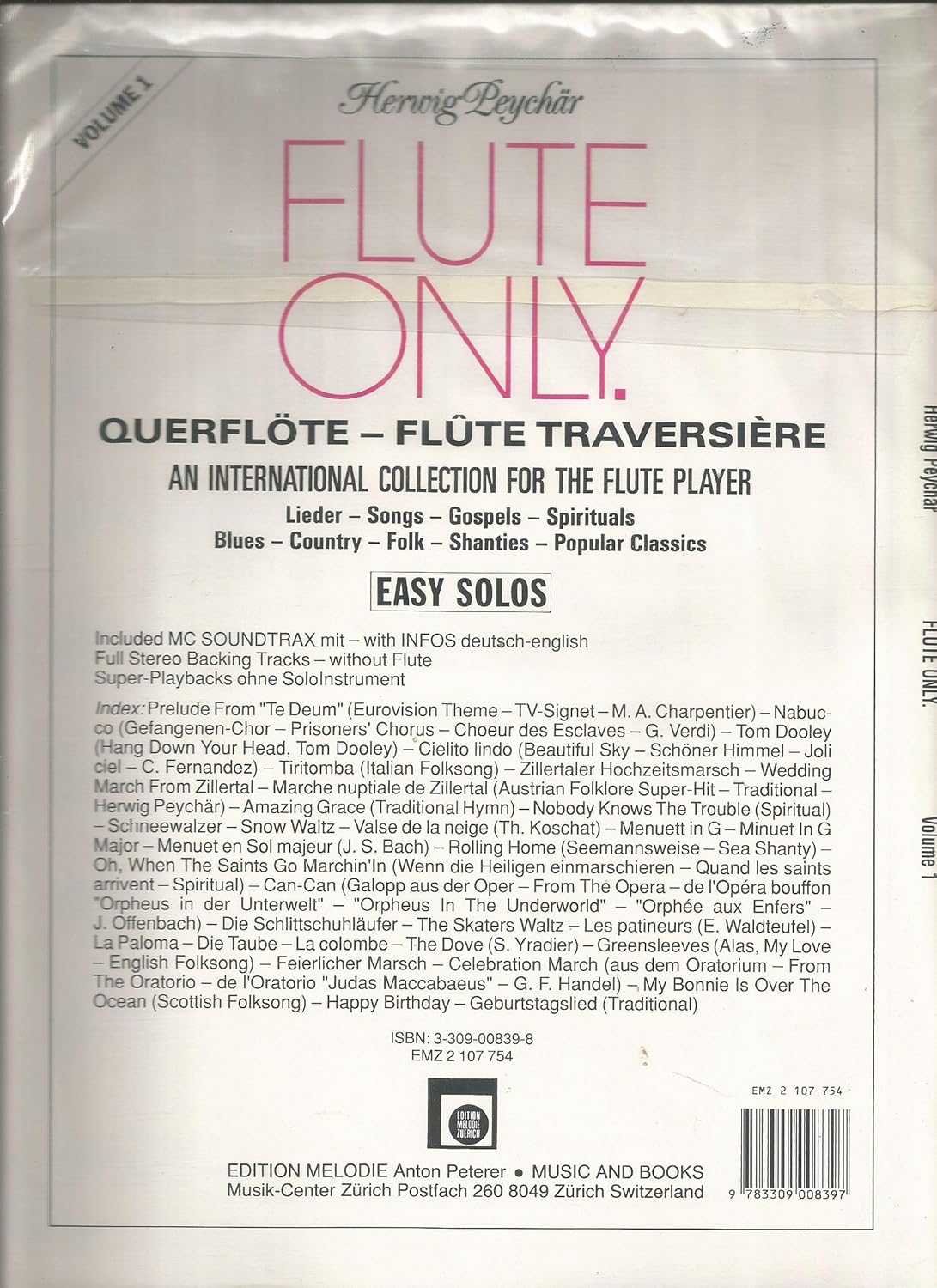 Herwig Peychar - Flute Only, Vol. 1