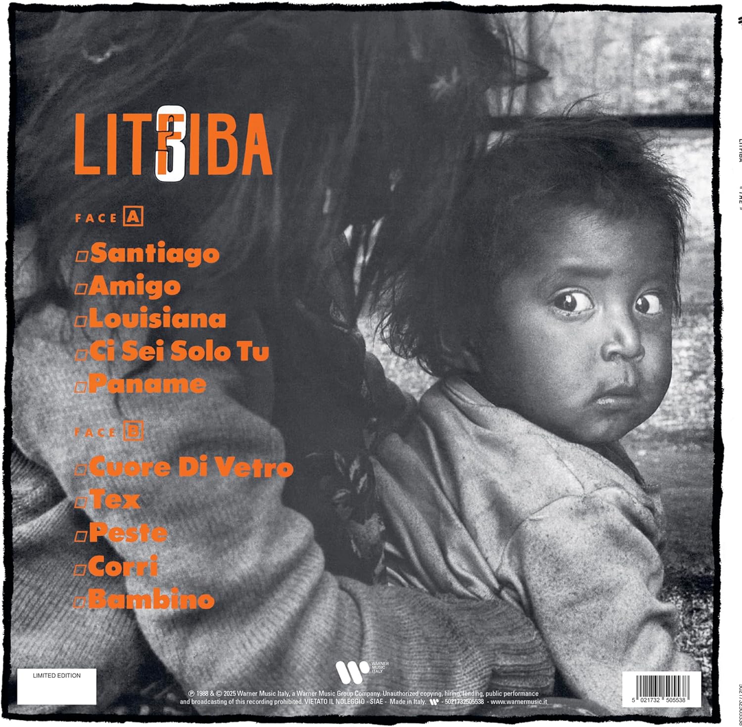 Litfiba 3 (French Cover