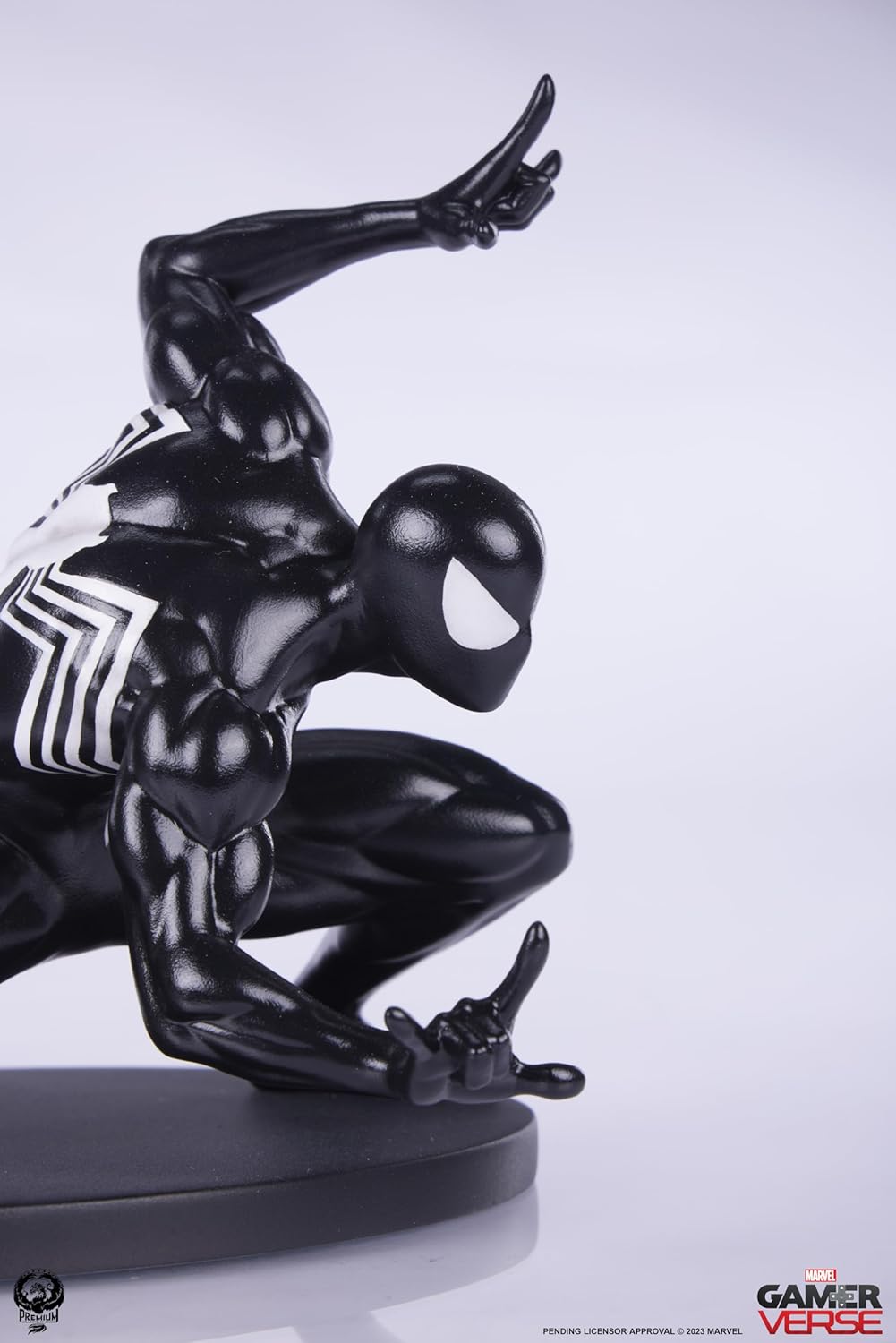 Marvel Gamerverse Classics statuette PVC 1/10 Spider-Man (Black Suit Edition) 13 cm