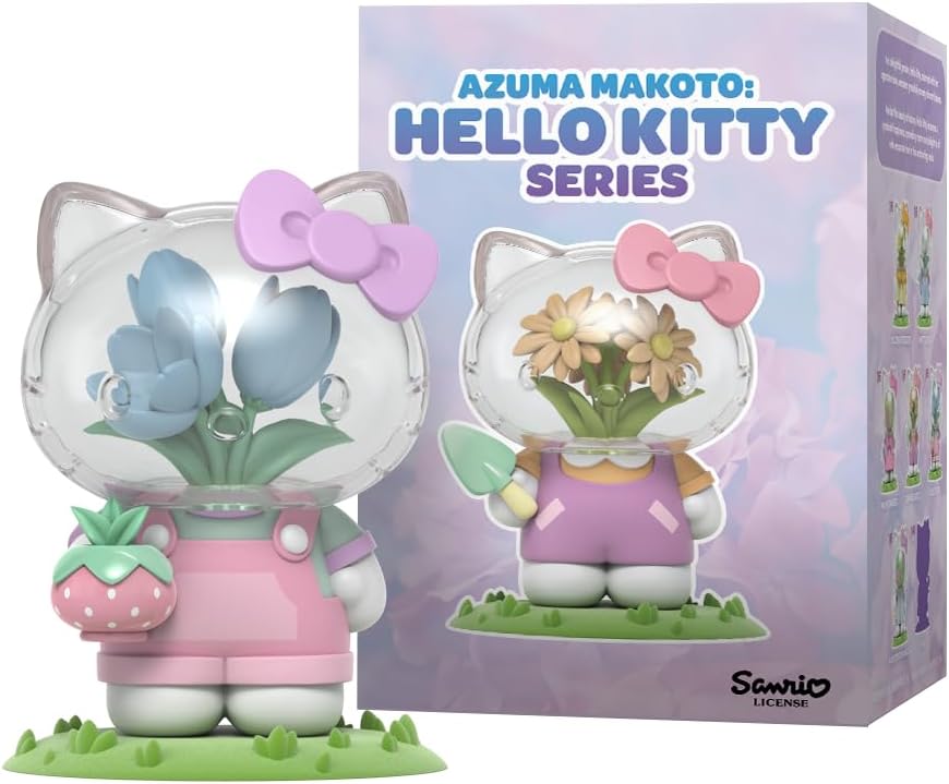 Mighty Jaxx Azuma Makoto x Sanrio: Hello Kitty Series | Sealed Tray of 6 - Contains No Duplicates | Blind Box Toy Collectible Figurines