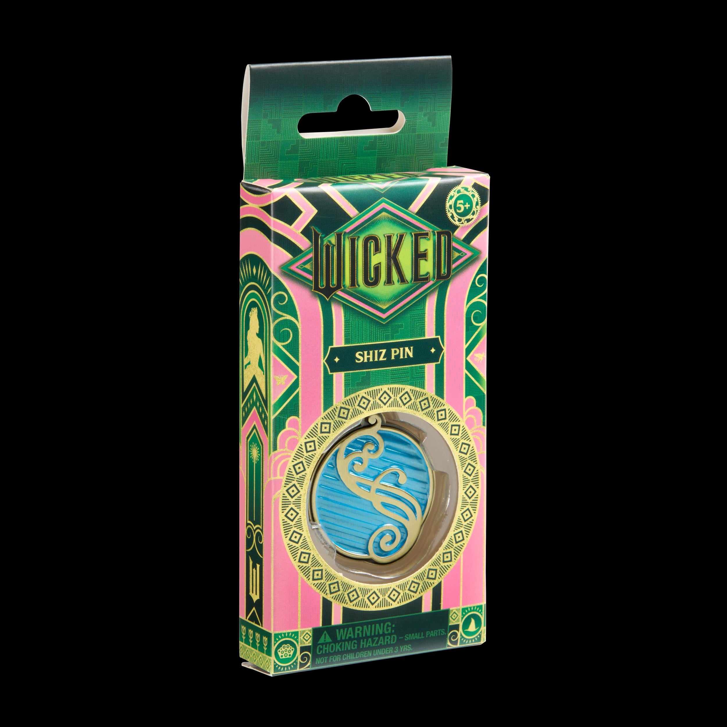 Wicked: Shiz University Pin Badge - The Noble Collection, Metal, No es una piedra preciosa