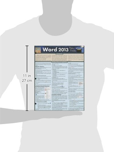 Word 2013 Tips & Tricks (Quick Study Computer)