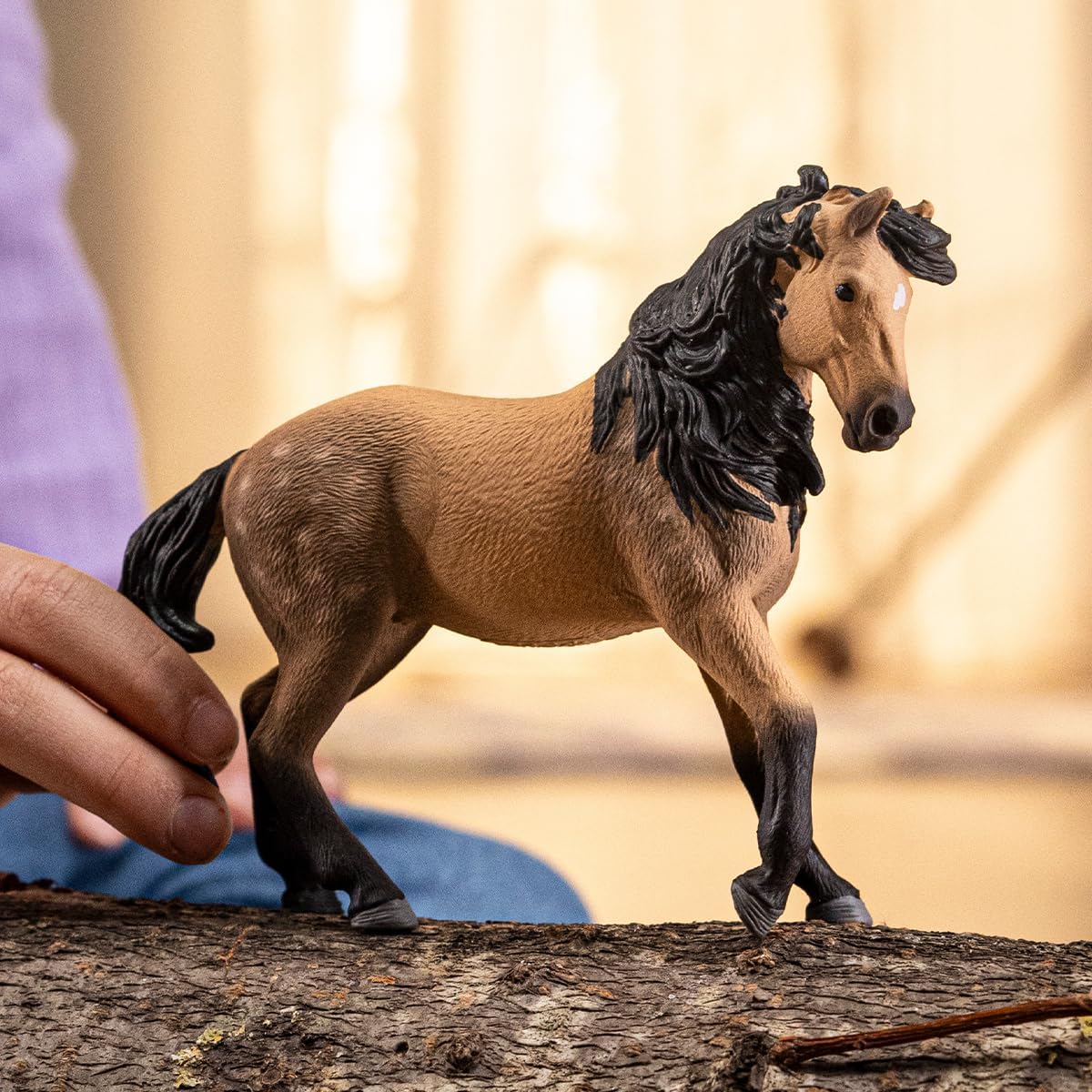 schleich 14894 Andalusier Stute, ab 5 Jahren, HORSE CLUB - Spielfigur, 14 x 14 x 11 cm