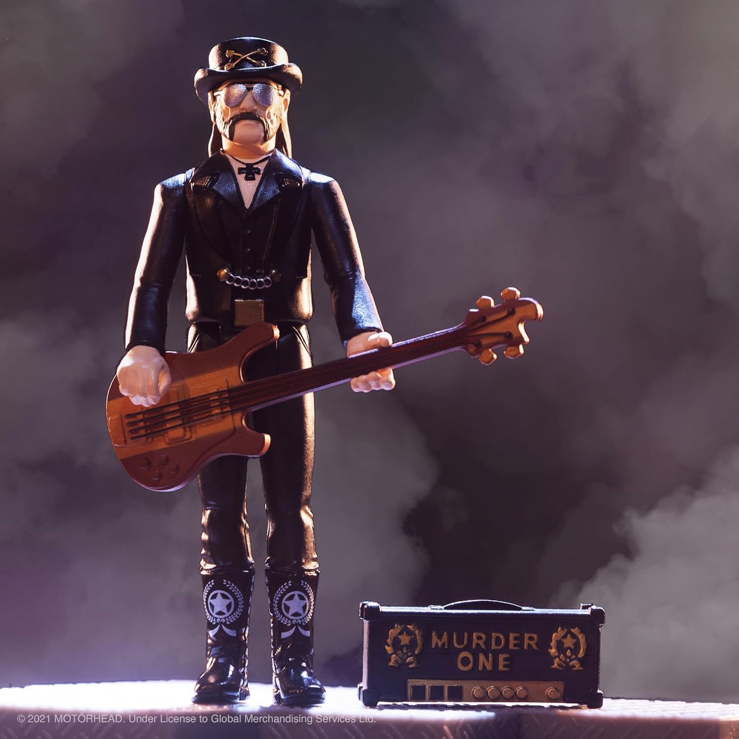 Super7 Motorhead Reaction Figures - Lemmy (Modern Cowboy) Action Figure
