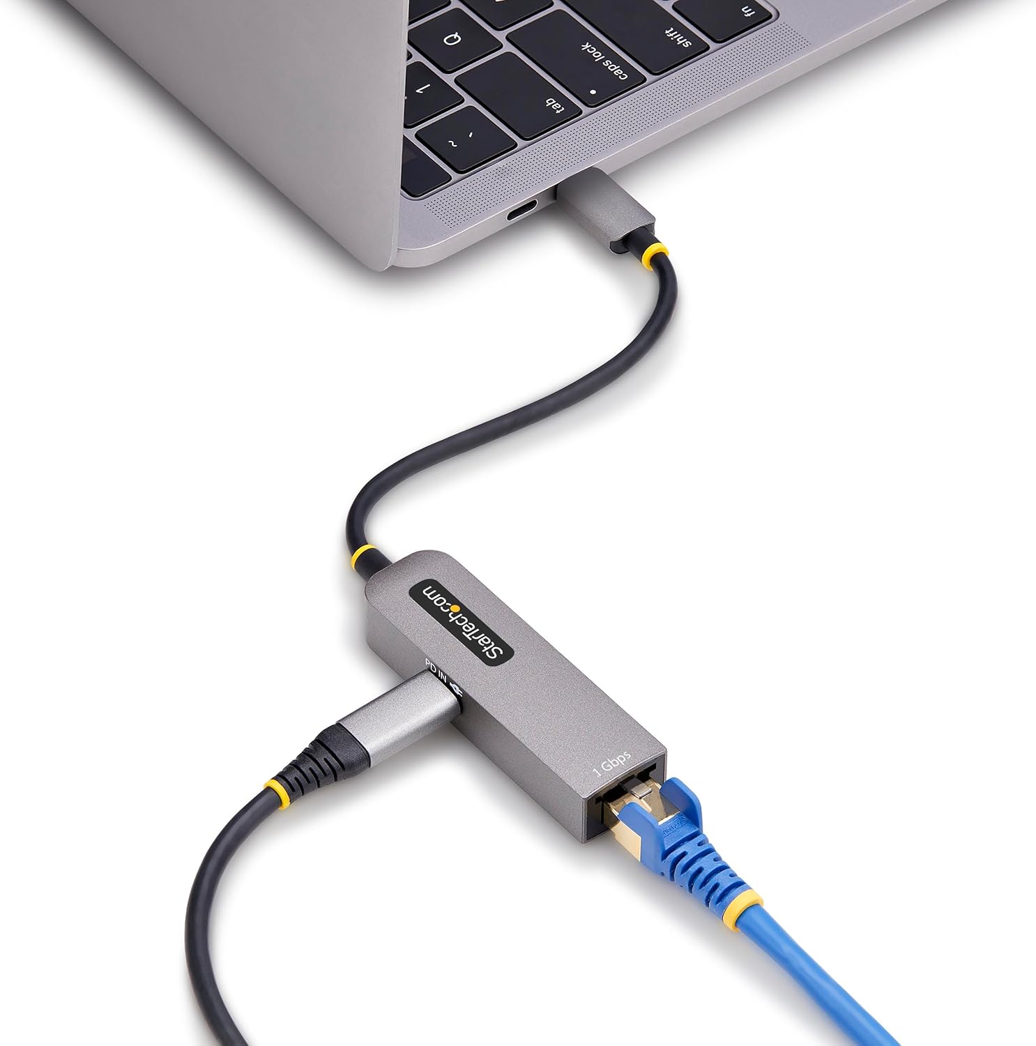 StarTech.com Adaptador de Red USB Tipo C a Ethernet - Adaptador de Red Externo USB-C a RJ45 1Gb - USB 3.1 - PD 100W - Win Mac