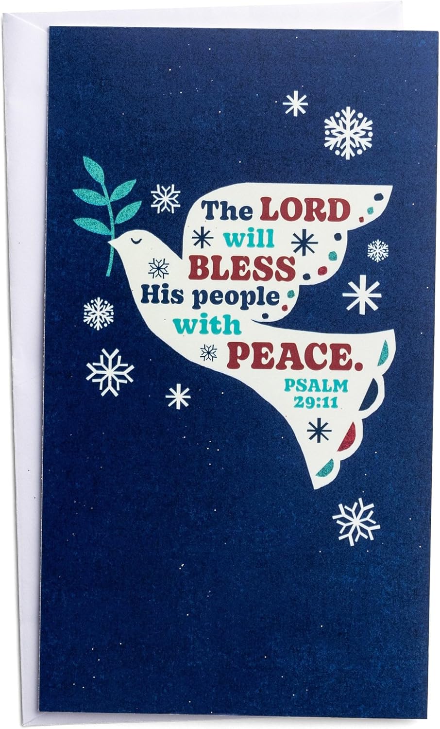 DaySpring - Little Inspirations - Bless With Peace - 16 Christmas Boxed Cards, KJV