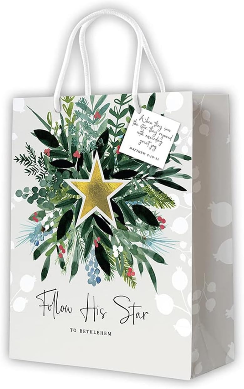 Follow His Star To Bethlehem Gift Bag