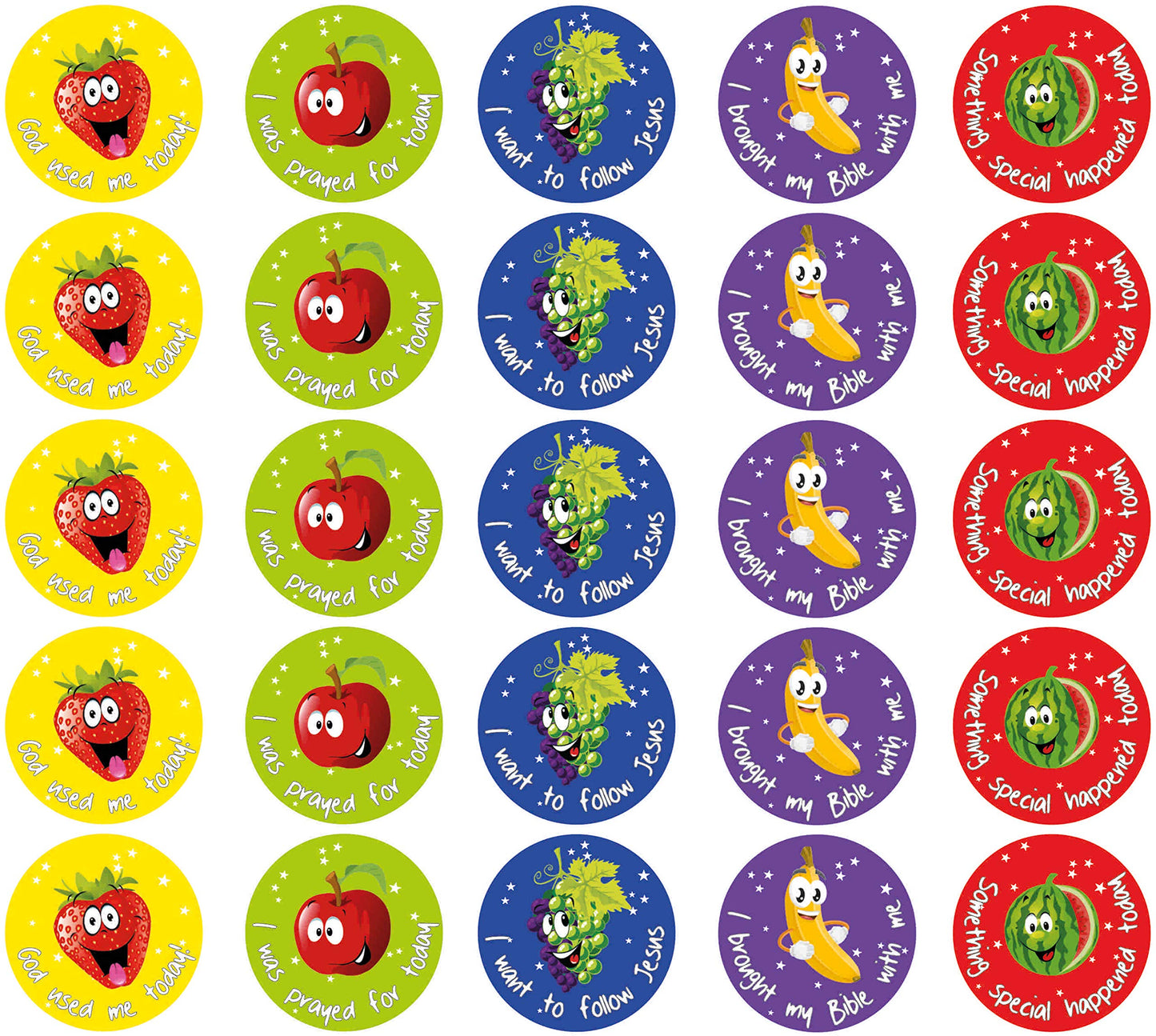 Children`s Ministry Sticker Pack (pack of 120)