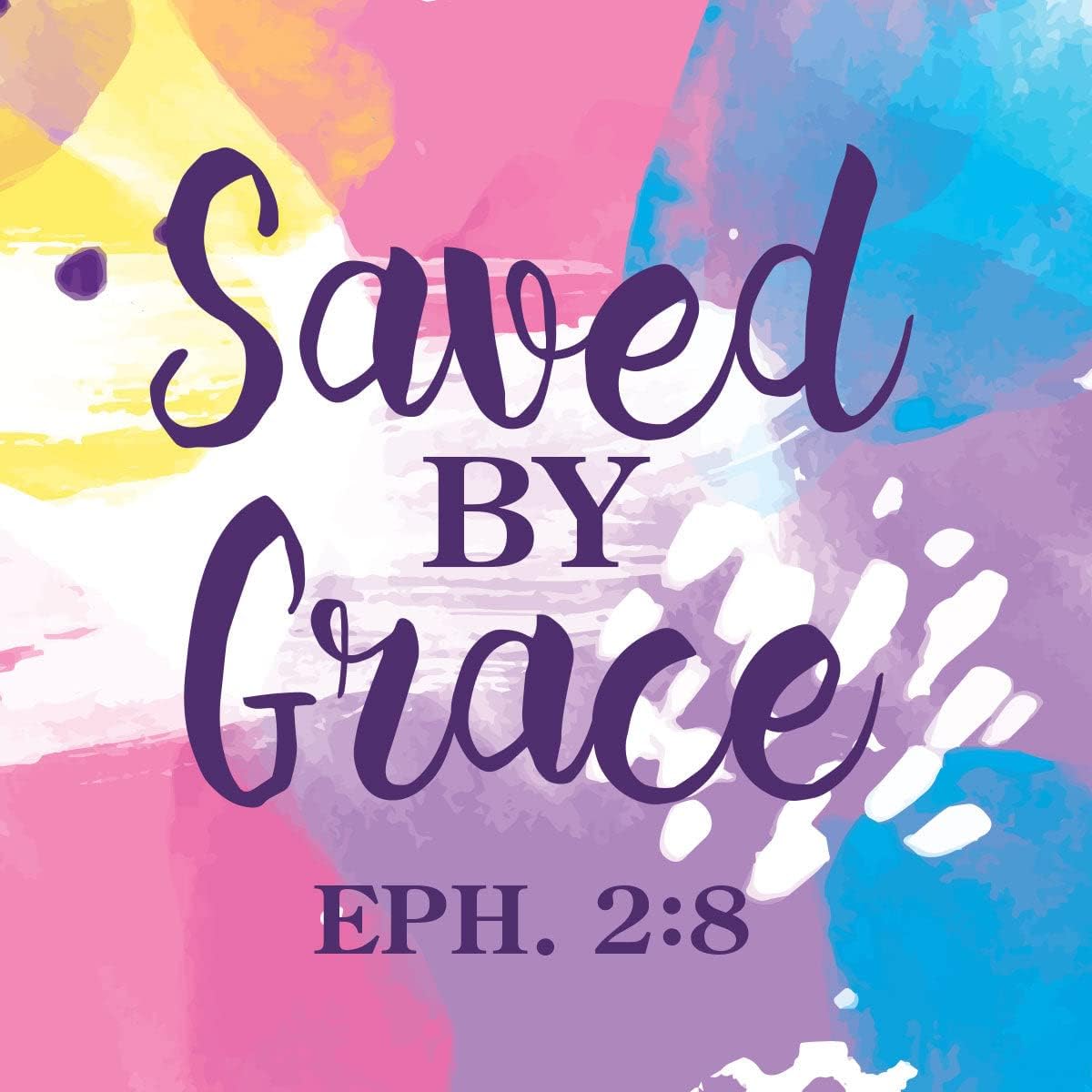 Saved By Grace Tumbler, Multicolor