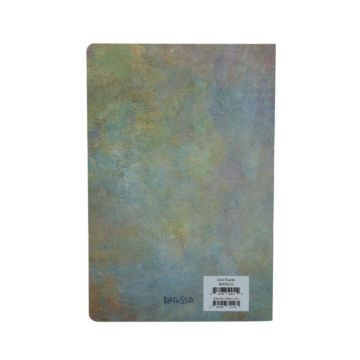 Kerusso In Everything Give Thanks, 1 Thess. 5:18, Blue 8 x 5.5 Inches Paper/Hardboard Women's Notebook Journal