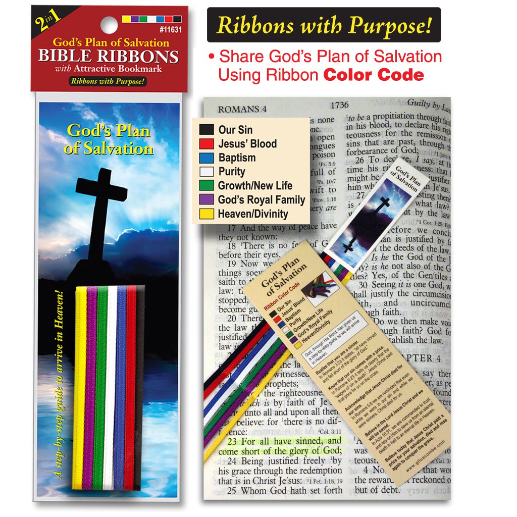 God's Plan of Salvation Bible Ribbons