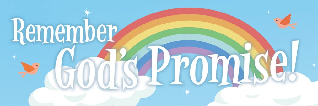 Kids Bookmark - Remember God's Promise - Rainbow