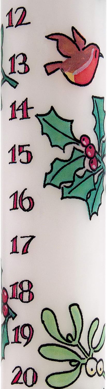 Holly & Ivy Advent Candle