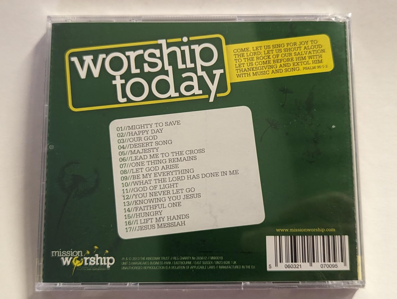 Worship Today: Mighty To Save