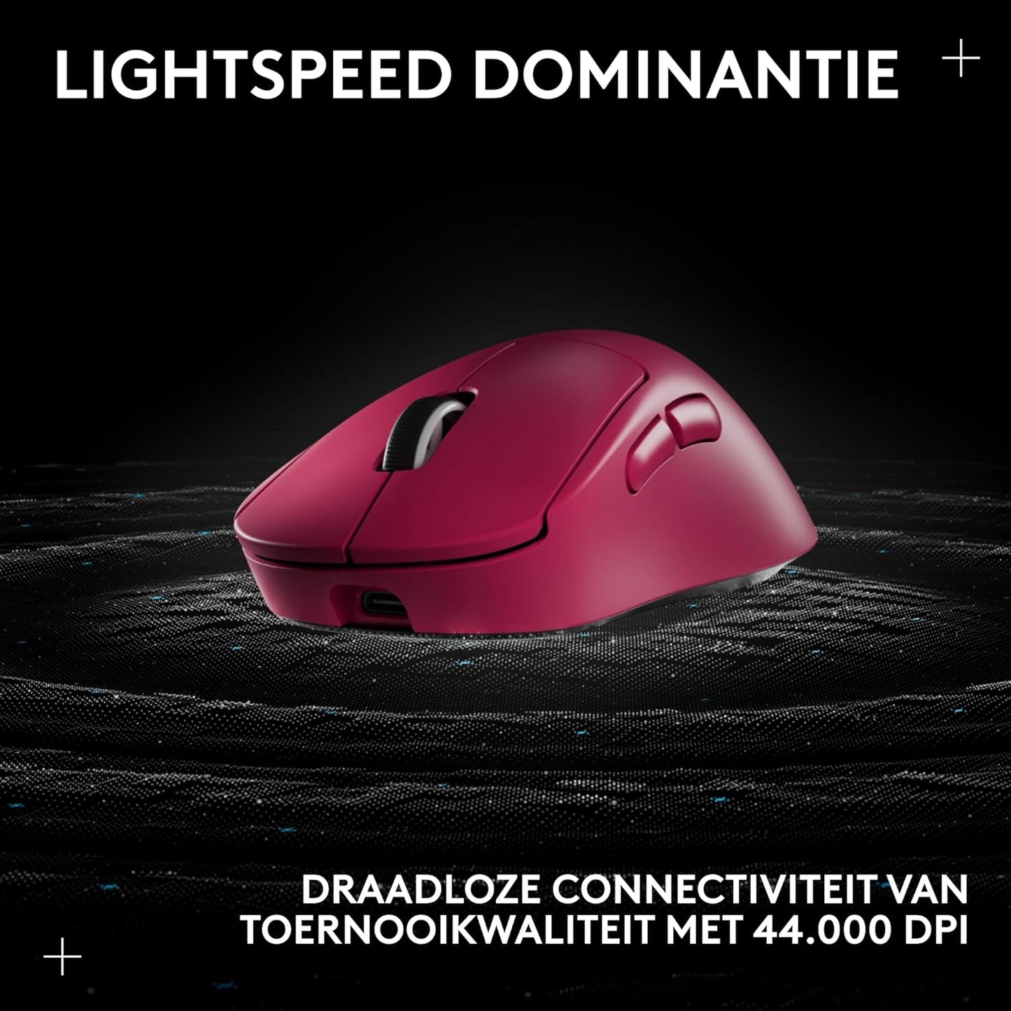 Logitech G PRO X SUPERLIGHT 2 DEX draadloze gamingmuis, 60g Pro-Grade rechtshandige muis met 5 programmeerbare knoppen, opladen via USB-C, 44K DPI sensor, tot 8 kHz polling voor PC/Mac - Roze