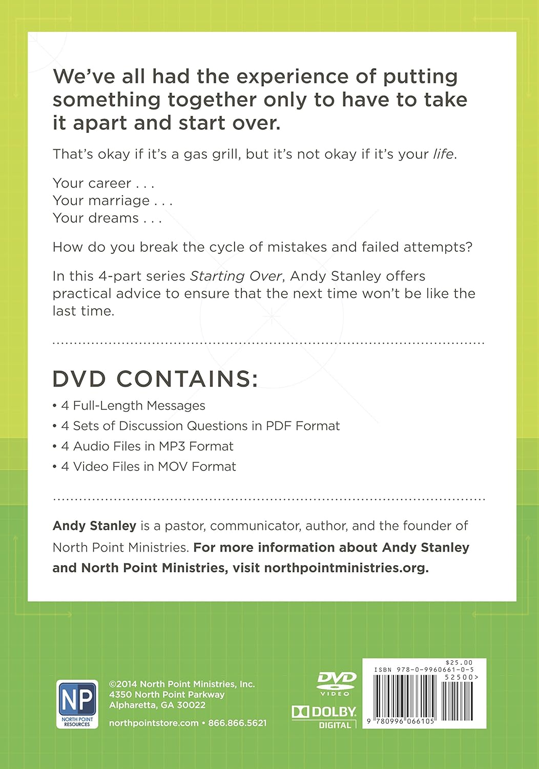 DVD-Starting Over (2 DVD)