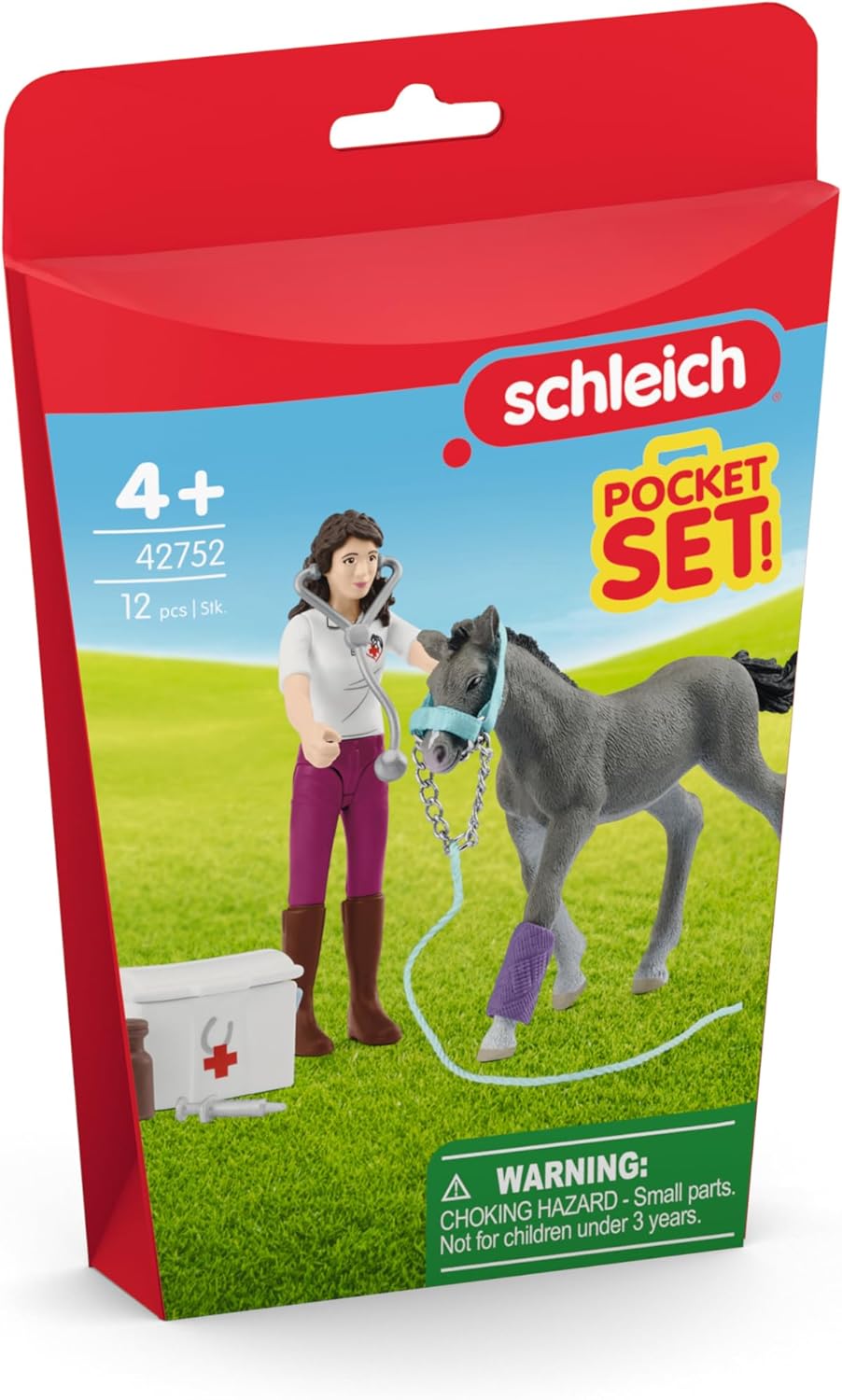 Schleich Horse Club mevr. Kramel met veulen 42752