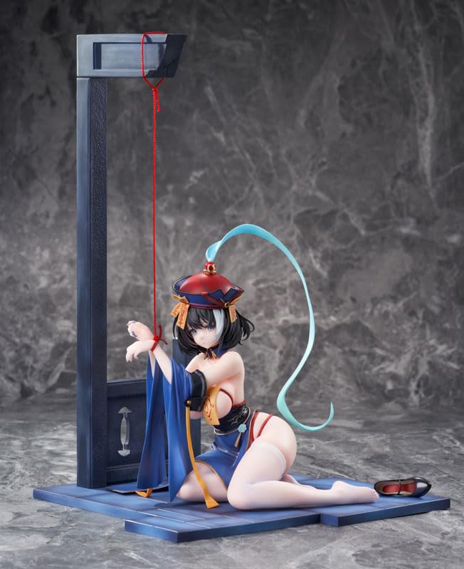 Ami Azur Lane, Kakou, Reigenship New Year's Night Ver. Figure Body Height: Approx. 7.1 inches (180 mm), Base Height: Approx. 12.2 inches (310 mm), PVC and ABS 1/6 Painted Finished Figure