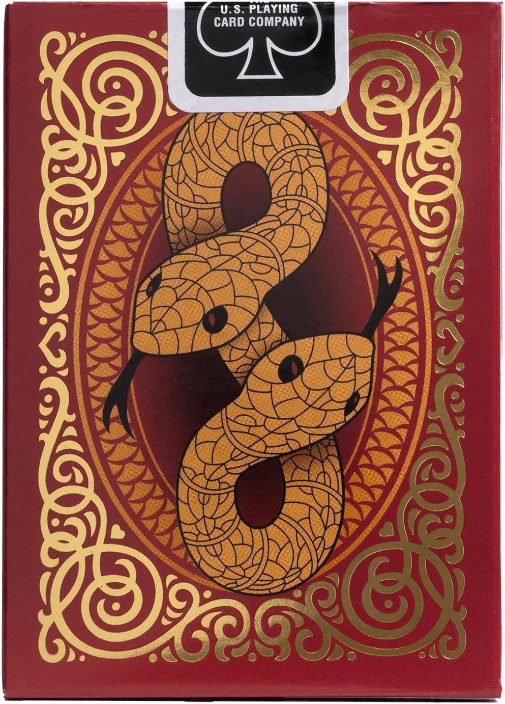 Bicycle - Game of 54 Snake Cards - Chinese Zodiac Edition - Year of the Snake - Playing Cards - Poker Format, Yellow
