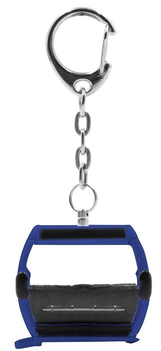 Sleutelhanger Telecabine Omega IV, blauw