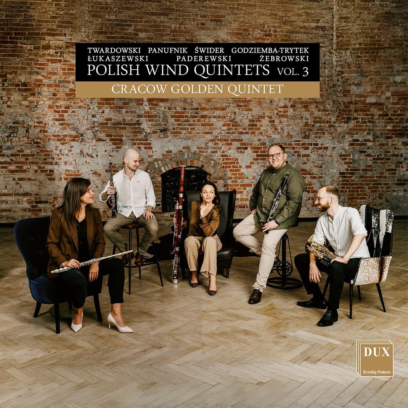 Cracow Golden Quintet: Polish Wind Quintets - Volume 3