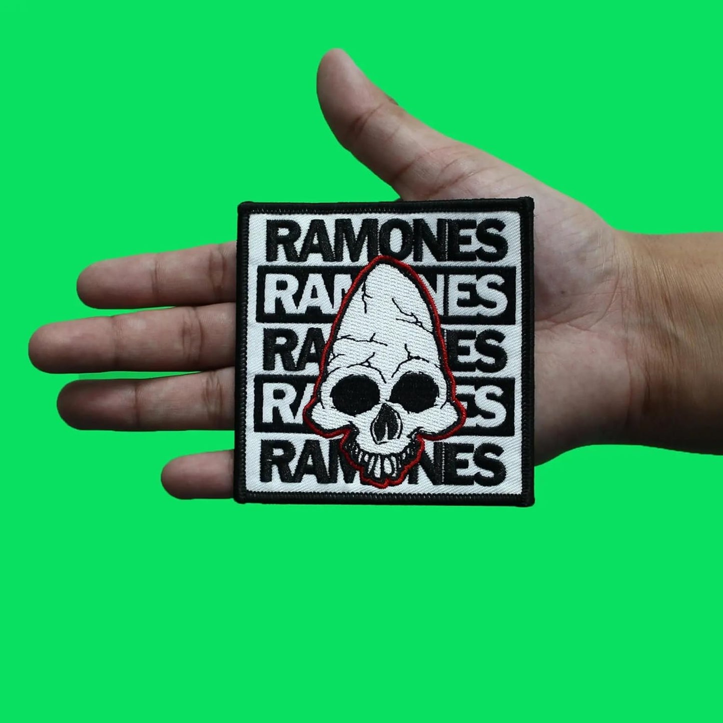 Ramones: Pinhead Standard Patch (Toppa)