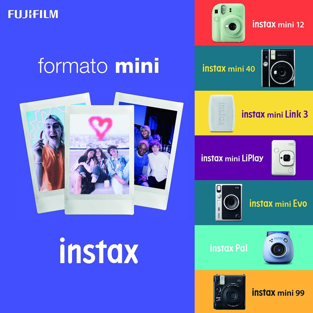 instax mini instant film Contact Sheet border, 10 shot pack, suitable for all instax mini cameras and printers
