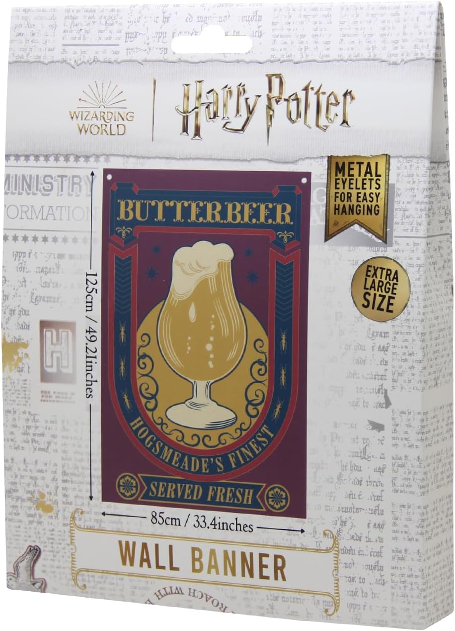 HARRY POTTER - Butter Beer - Wall Banner 125 x 85