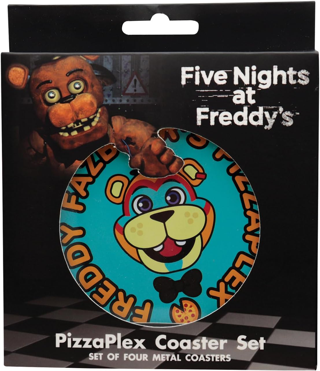 Five Nights at Freddy's onderzetters met print, Five Nights at Freddy's bedruckte Getränkeuntersetzer