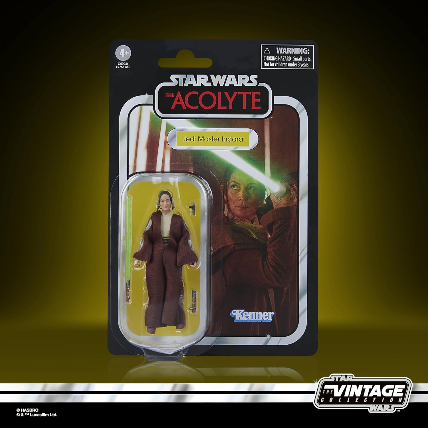 Star Wars The Vintage Collection Jedi-Meisterin Indara, Star Wars: The Acolyte Action-Figur (9,5 cm
