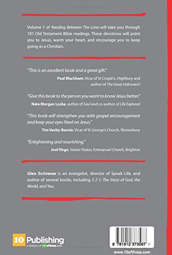 Reading Between the Lines: Old Testament Daily Readings (Volume 1