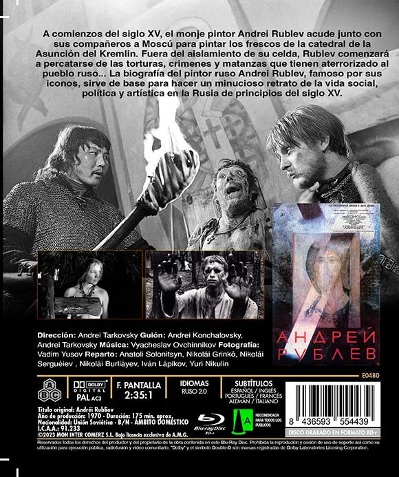 Blu-Ray Andrei Rublev