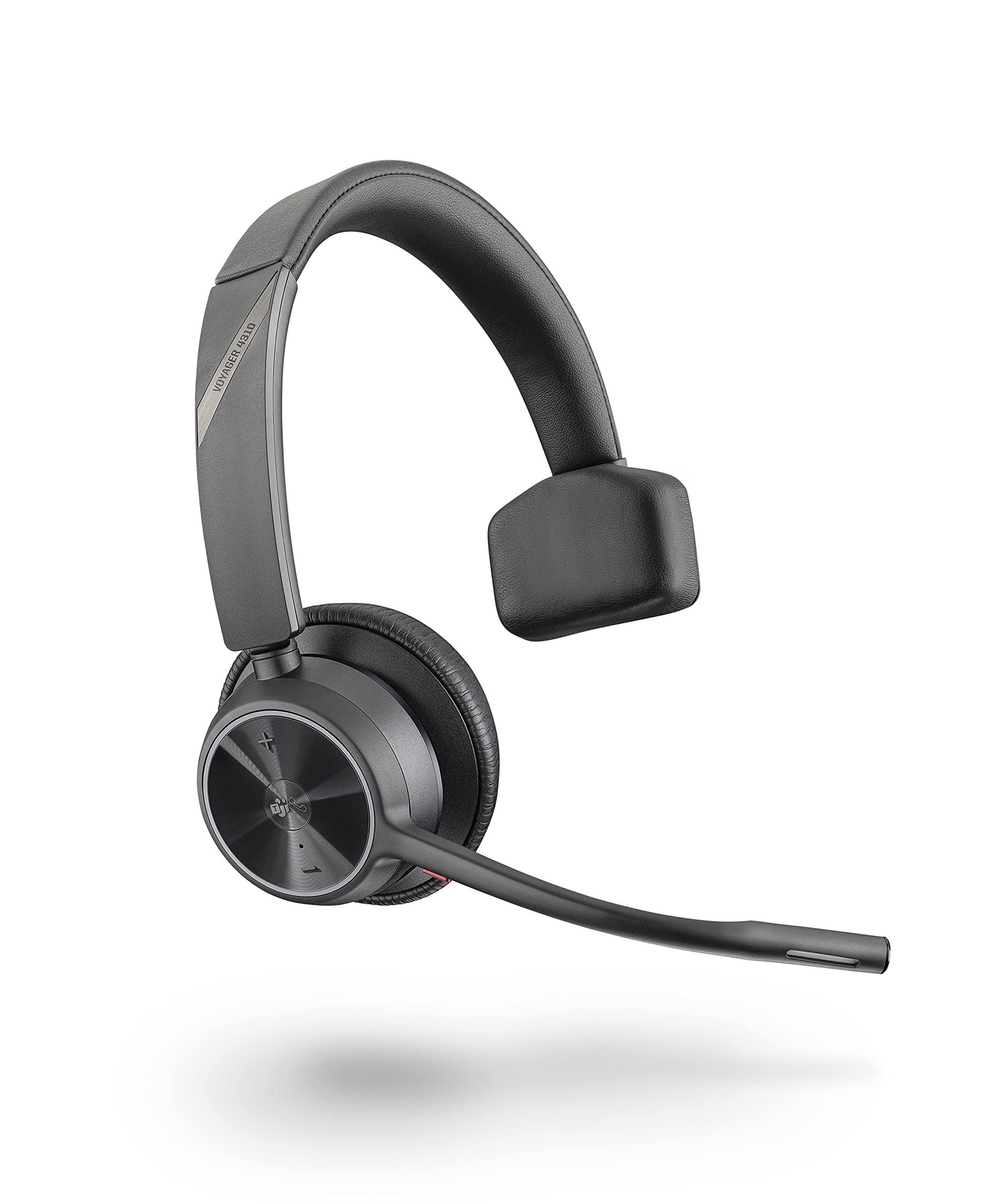 Poly – schnurloses Voyager 4310 UC-Headset (Plantronics) – Ein-Ohr-Headset – USB-C-Bluetooth-Adapter – kompatibel mit Teams (zertifiziert), Zoom und mehr