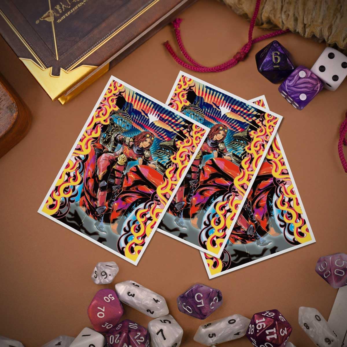 Ultra Pro - Magic: The Gathering - Aetherdrift - 105ct Apex Deck Protector sleeves - Variant Art PW
