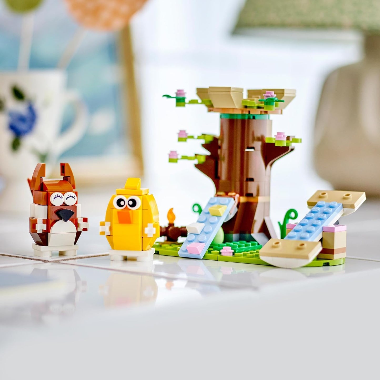 LEGO Spring Animal Playground Building Toy Set with Bird and Squirrel Figures, Tree-House Playset for Kids, Gift Idea for 8 Plus Year Old Boys and Girls Who Love Imaginative Play 40709