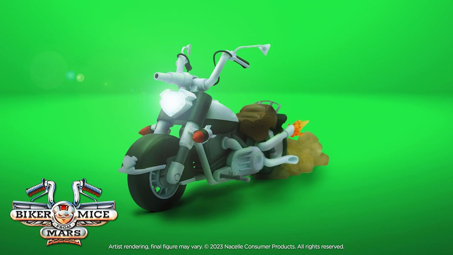 Nacelle Consumer Products Throttle's Martian Monster Bike 23 cm Space Motorcycle Toy Vehicle