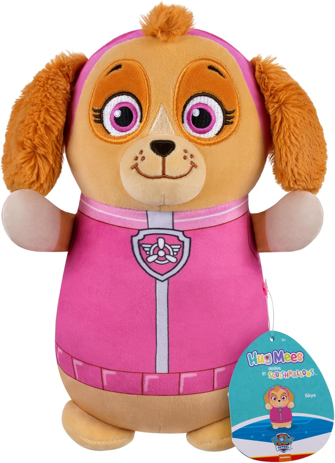 Squishmallows Original Paw Patrol 10-Inch Skye HugMees