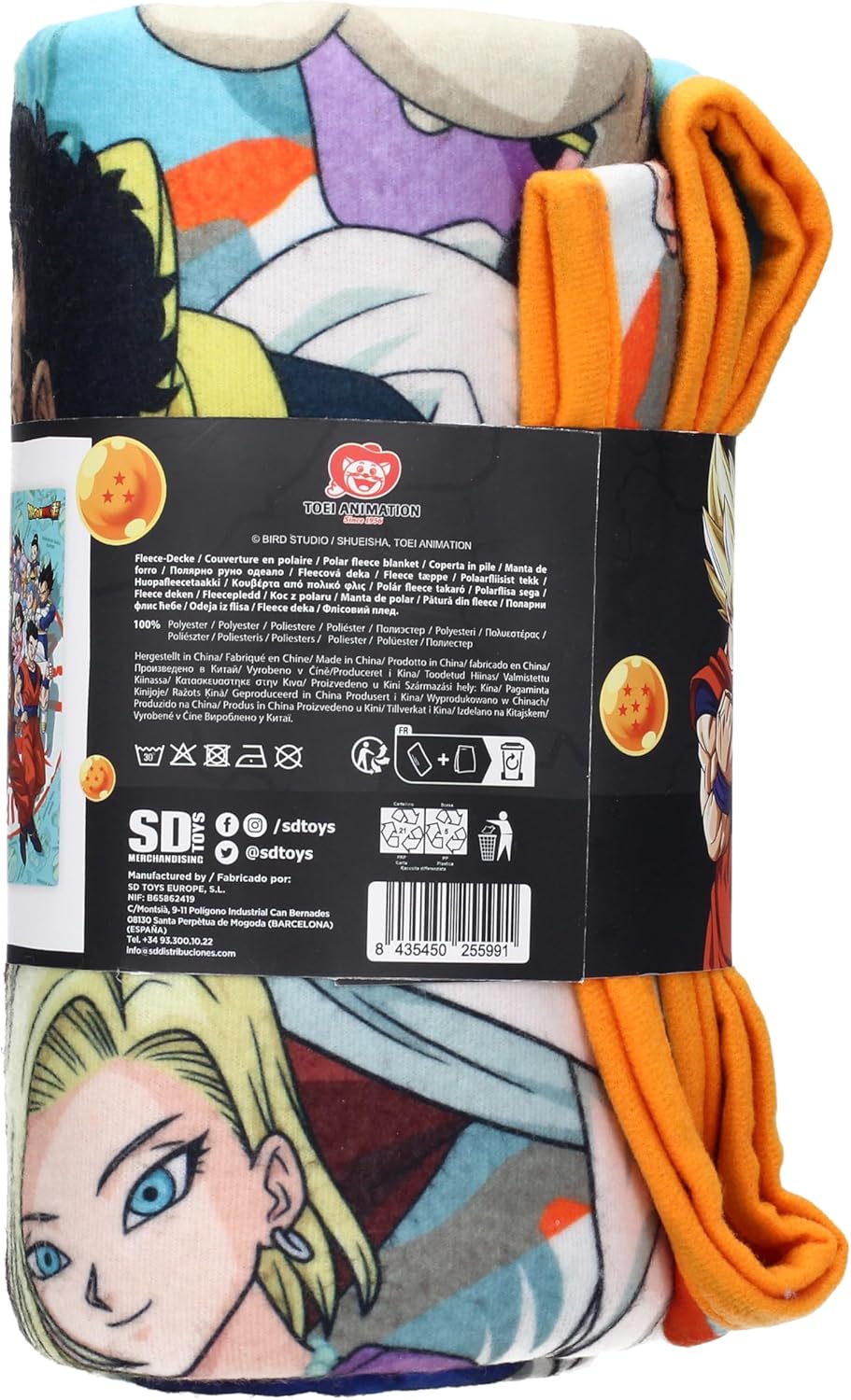 Dragon Ball Super Fleecedecke Universe Survival Ic