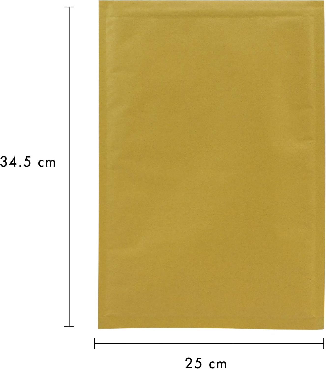 Pukka Post & Packaging Lot de 10 enveloppes à bulles rembourrées auto-adhésives légères pour une expédition sûre et sécurisée Résistant aux chocs et aux perforations 250 x 345 mm Taille F Doré