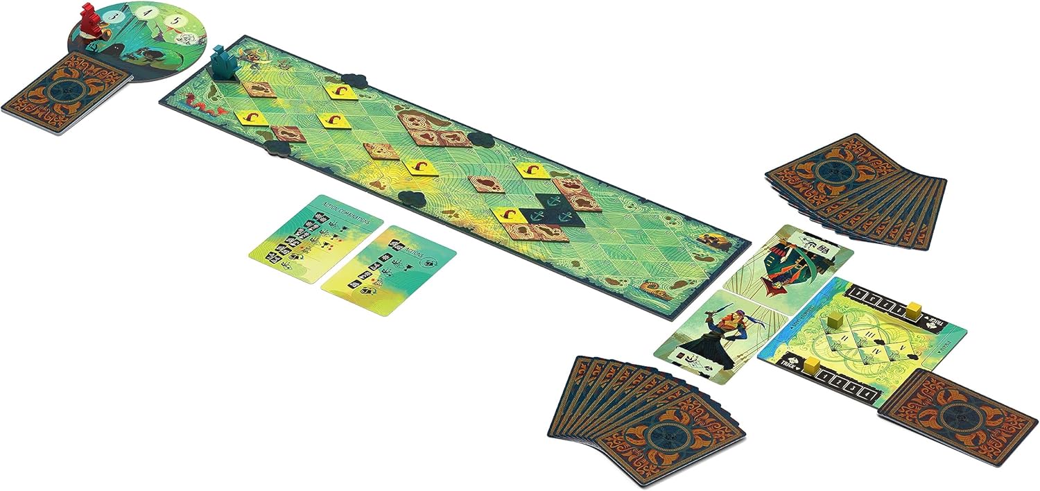 AllPlay Sail Board Game - Co-op Trick Taking Game - 2 Players - 20 Minute Play Time (Sail Base Game
