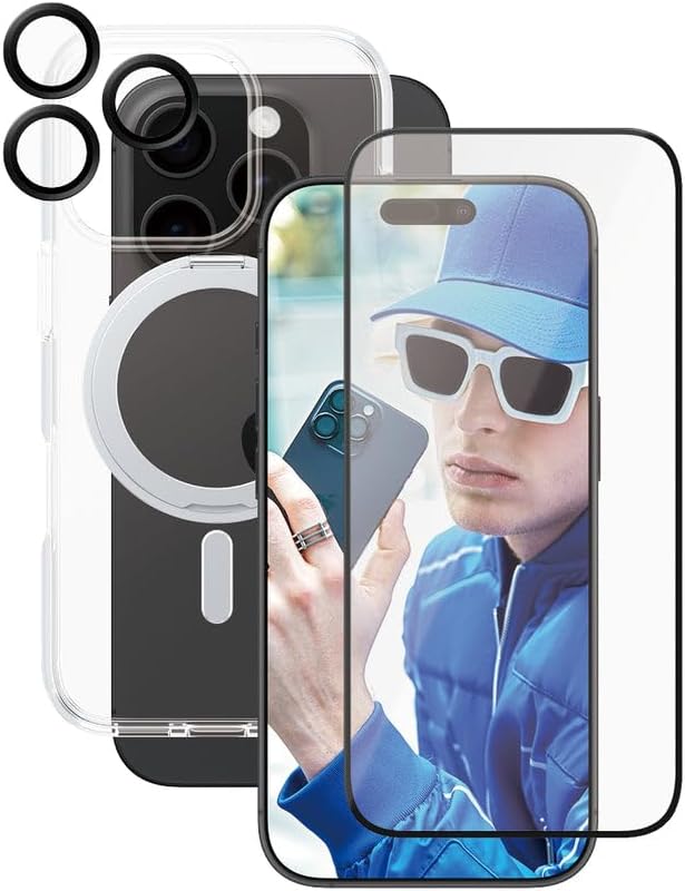 Care By Panzerglass - 3-In-1 Protection Bundle - Magsafe-Compatible - Iphone 16 Pro