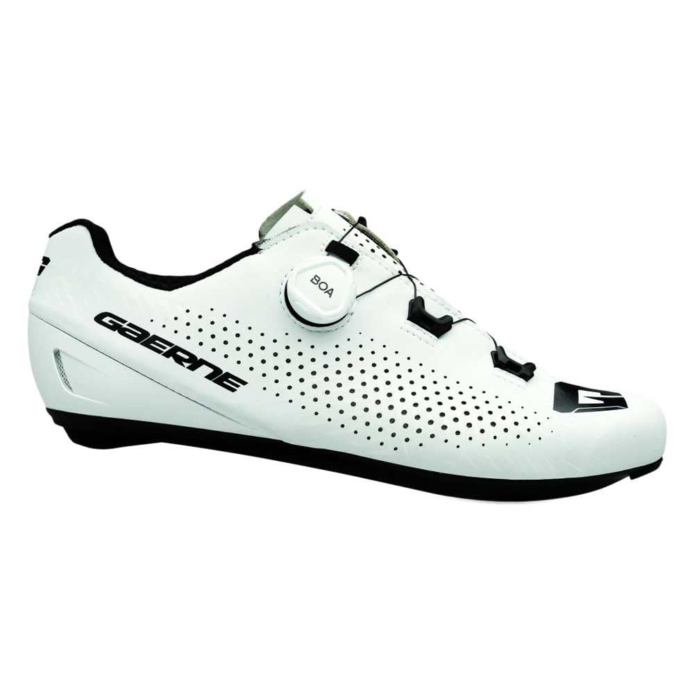 Gaerne Carbon G Tuono Road Cycling Shoes 2025: Matt White 40