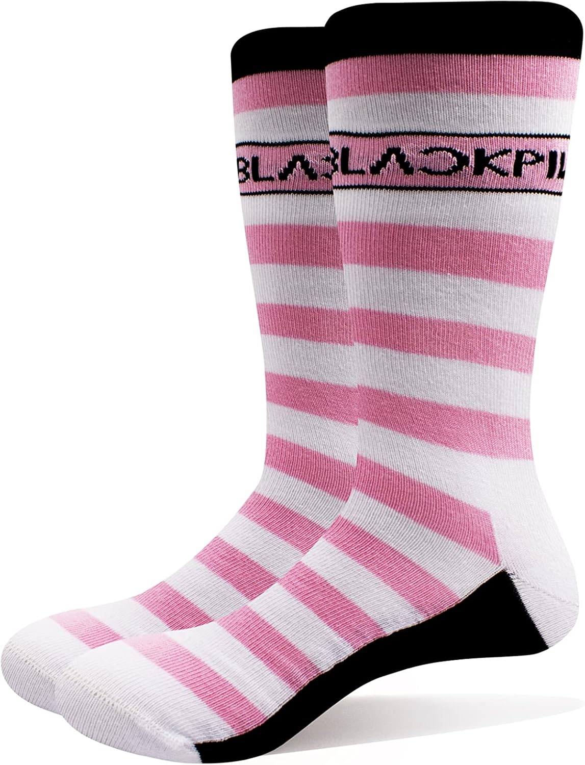BlackPink Ankle Calzini Stripes And Logo Nuovo Ufficiale