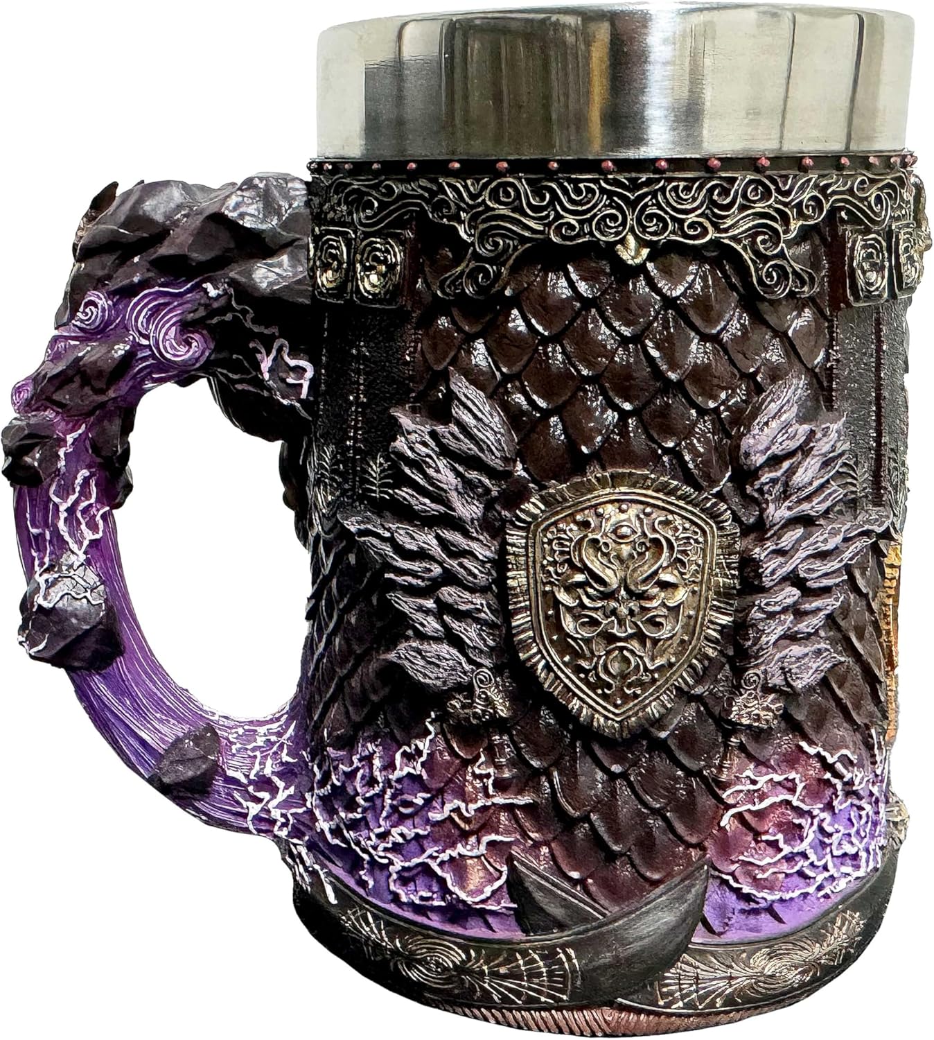 Nemesis Now Elden Ring Starscourge Radahn Tankard, Resin, Official Elden Ring Beer Mug, Removable Stainless Steel Insert, Cast in The Finest Resin, Expertly Hand-Painted