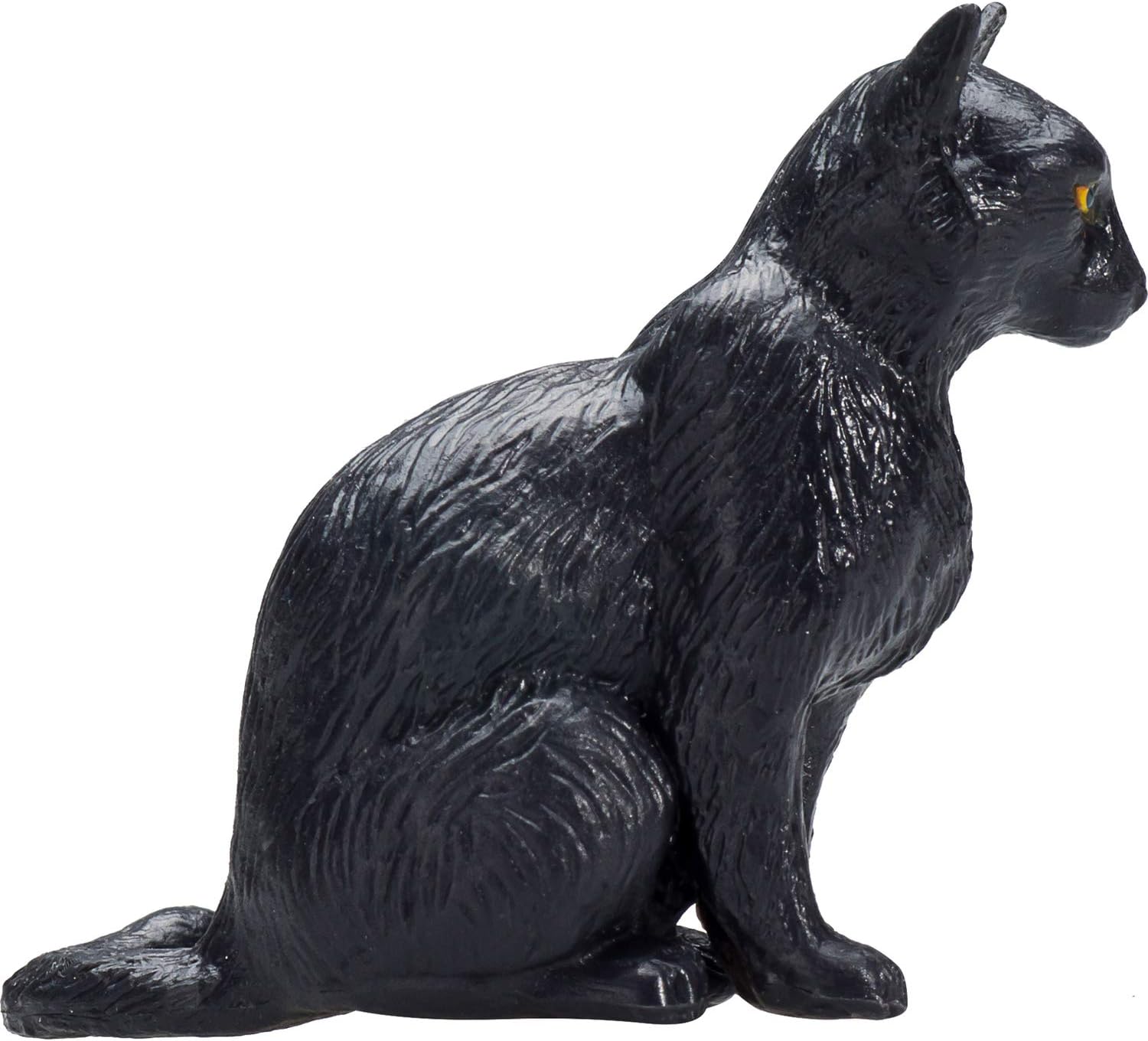 MOJO - Animal Planet Chat Assis, Couleur Noire (387372