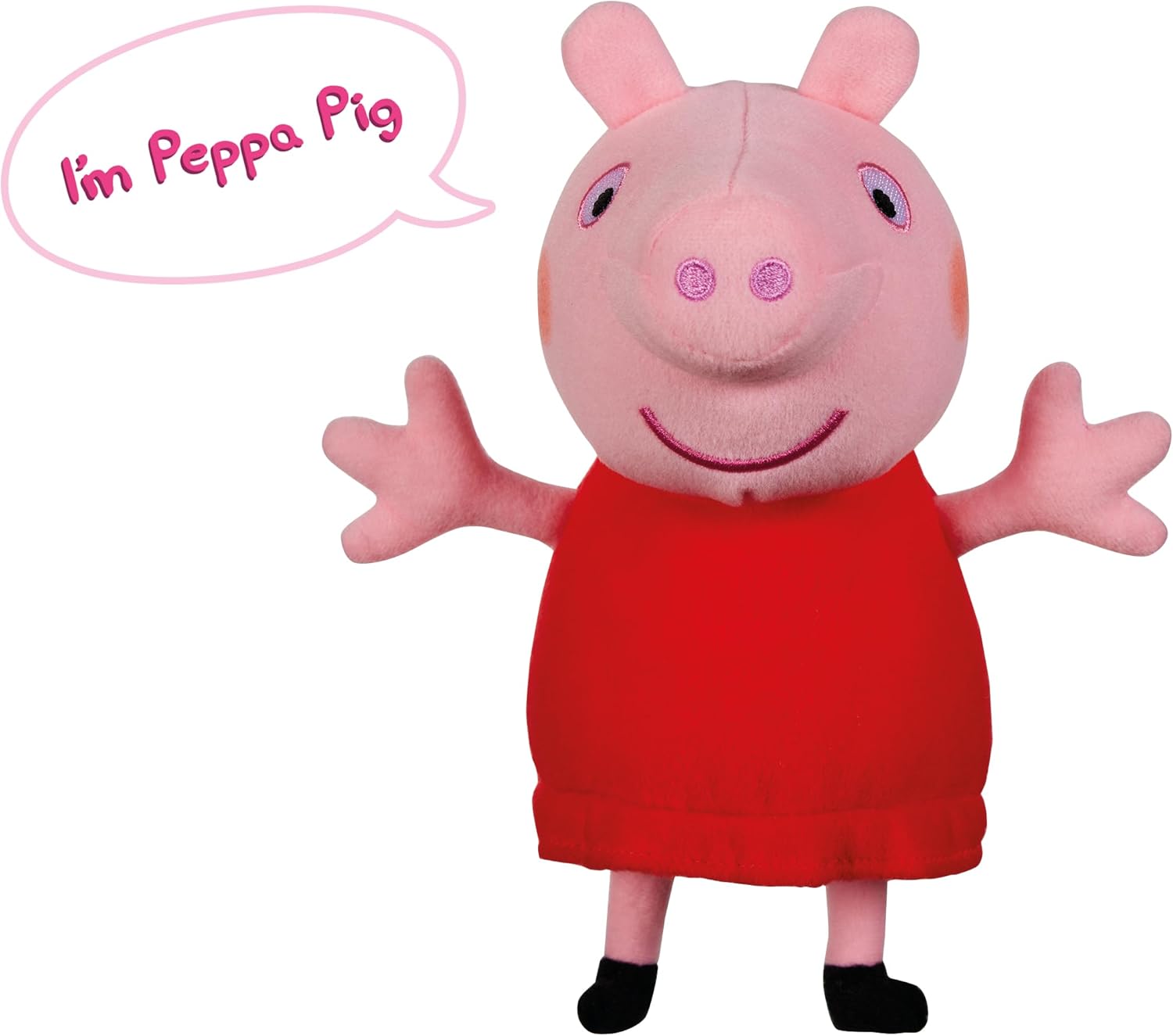 Peppa Pig Talking Red Dress Peppa