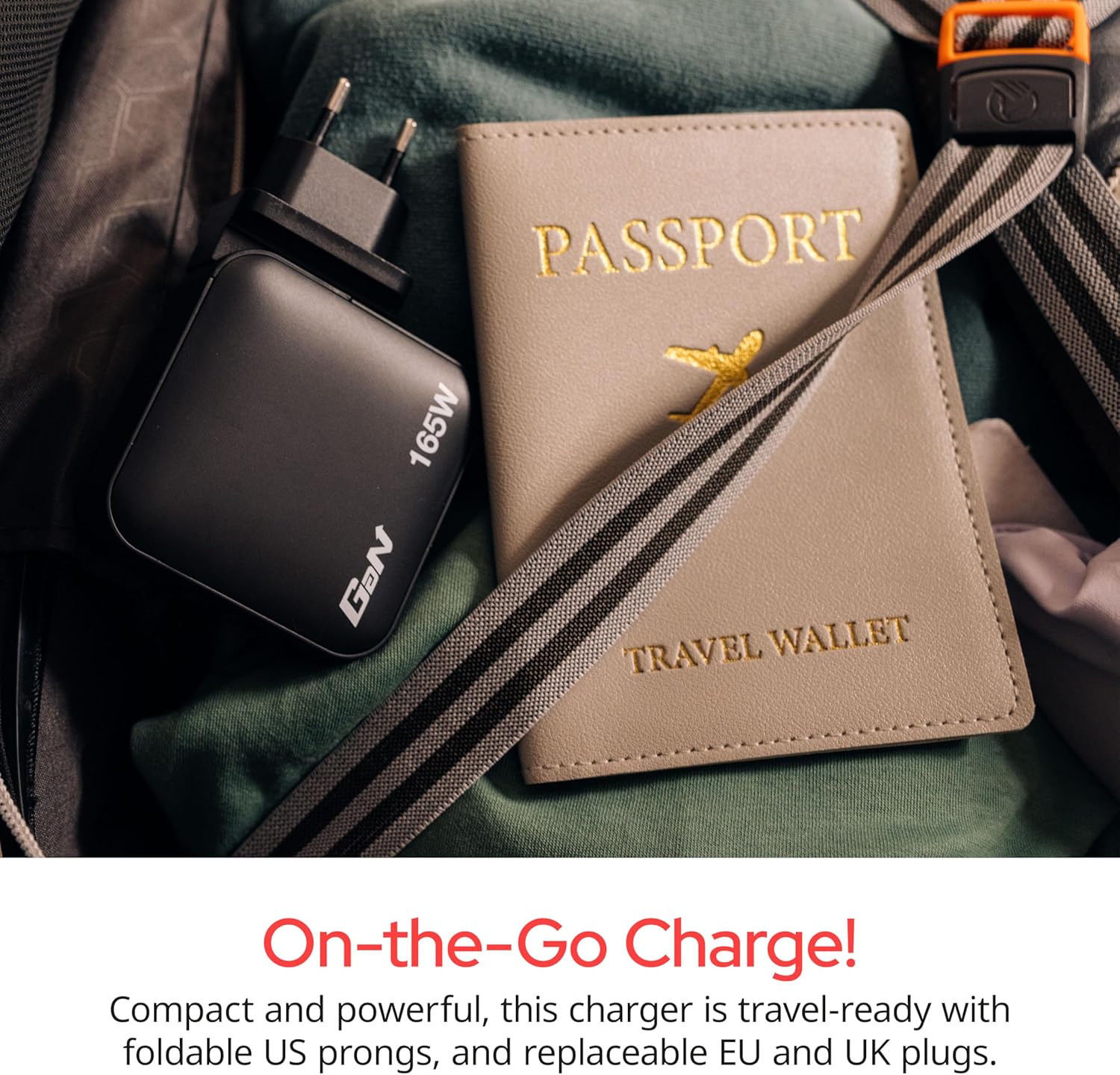 GAN CHARGER 4 PORT 165W MINI
