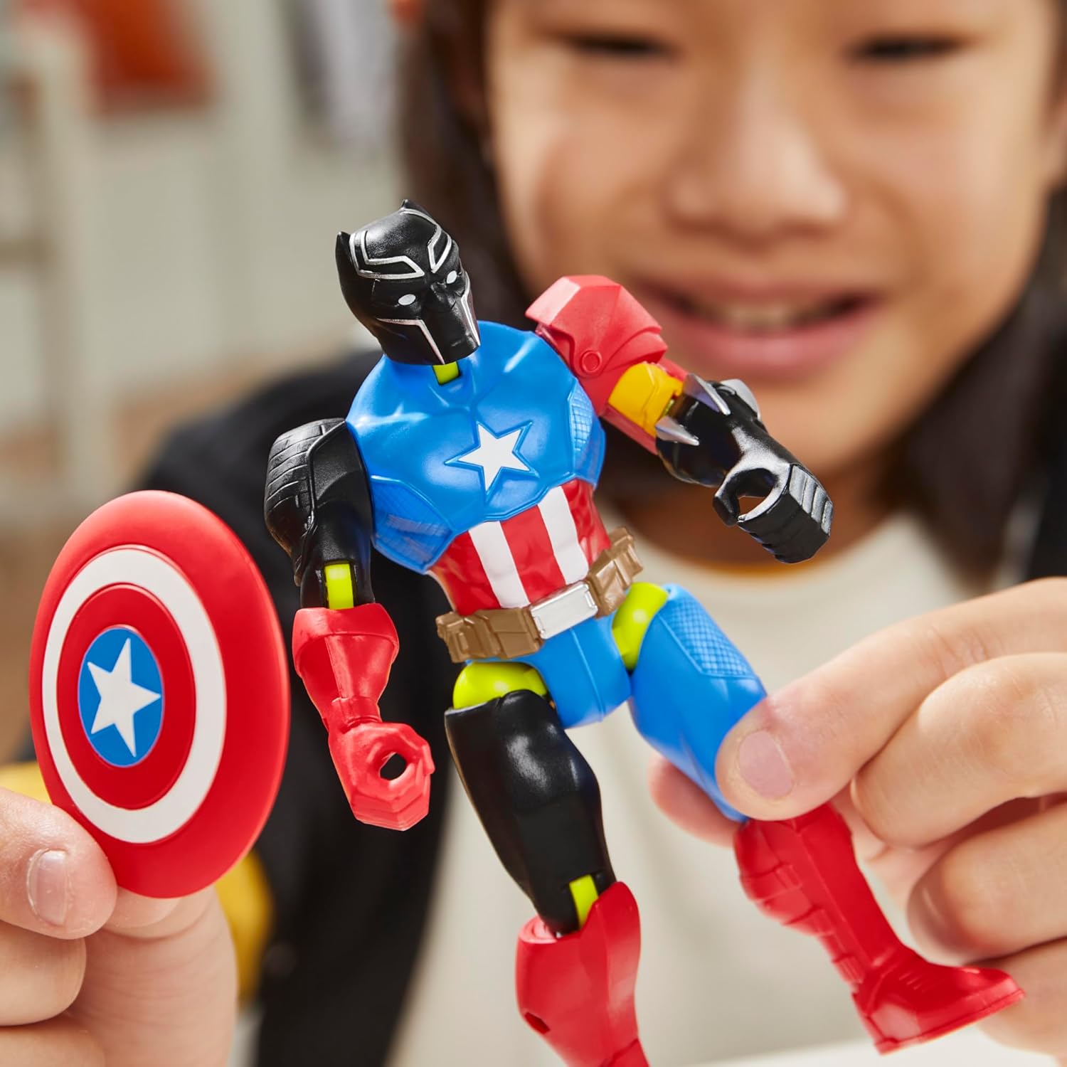 AVENGERS MixMashers Marvel Black Panther Mix-And-Match Action Figure & Accessories