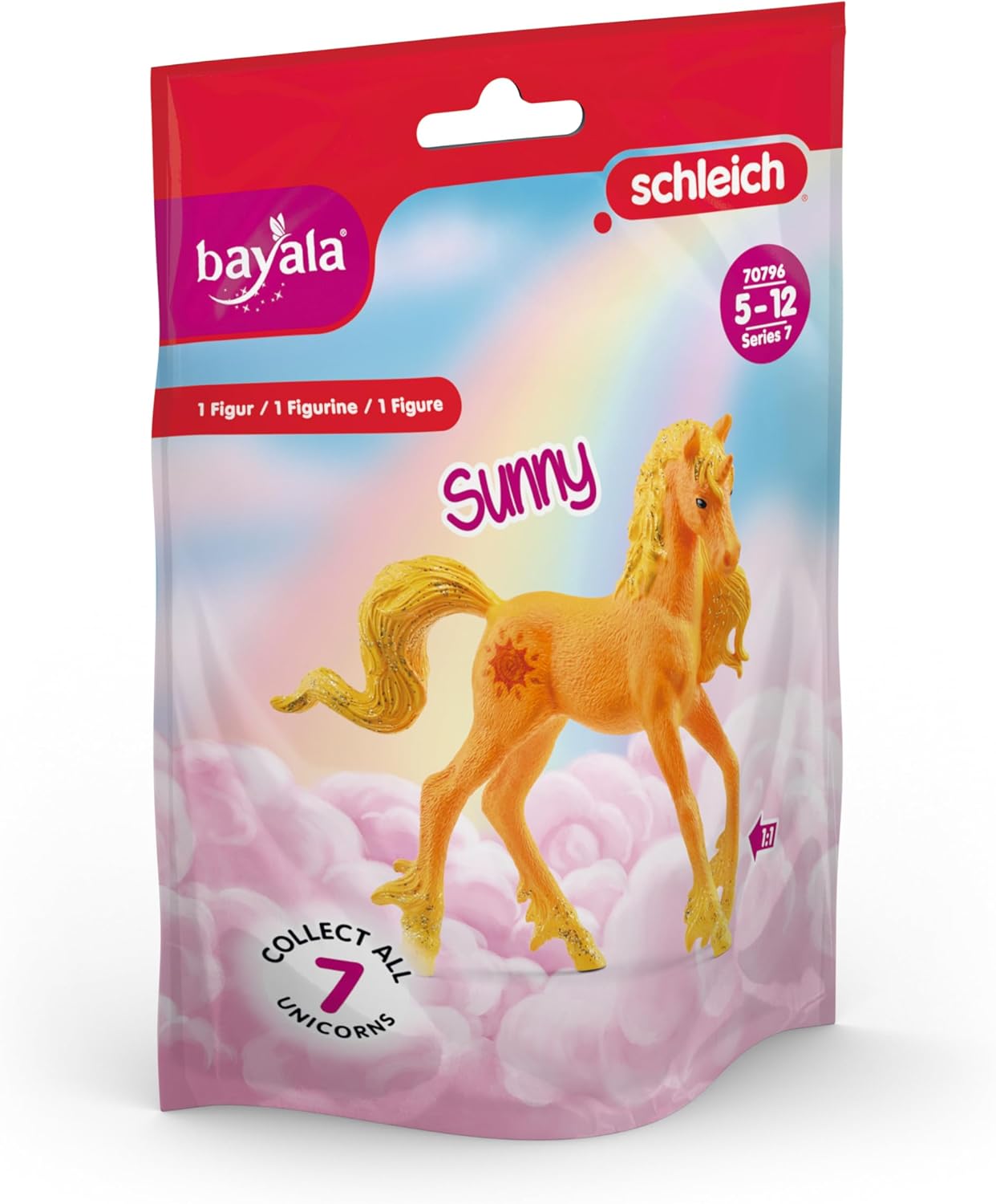 schleich 70796 Collectible Unicorn Sunny, from 5 years BAYALA - Figurine, 10 x 8 x 2 cm